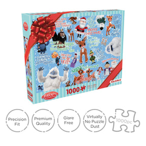 Rudolph the Red Nosed Reindeer Wrapping Paper 1000 Piece Jigsaw Puzzle