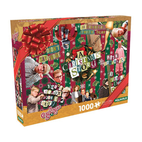 A Christmas Story Wrapping Paper 1000 Piece Jigsaw Puzzle