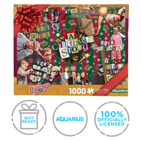 A Christmas Story Wrapping Paper 1000 Piece Jigsaw Puzzle