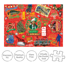 National Lampoon's Christmas Vacation Wrapping Paper 1000 Piece Jigsaw Puzzle