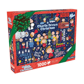 Peanuts Charlie Brown Wrapping Paper 1000 Piece Jigsaw Puzzle