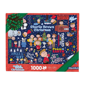 Peanuts Charlie Brown Wrapping Paper 1000 Piece Jigsaw Puzzle