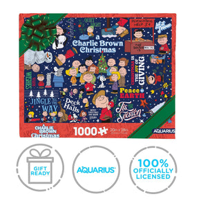 Peanuts Charlie Brown Wrapping Paper 1000 Piece Jigsaw Puzzle