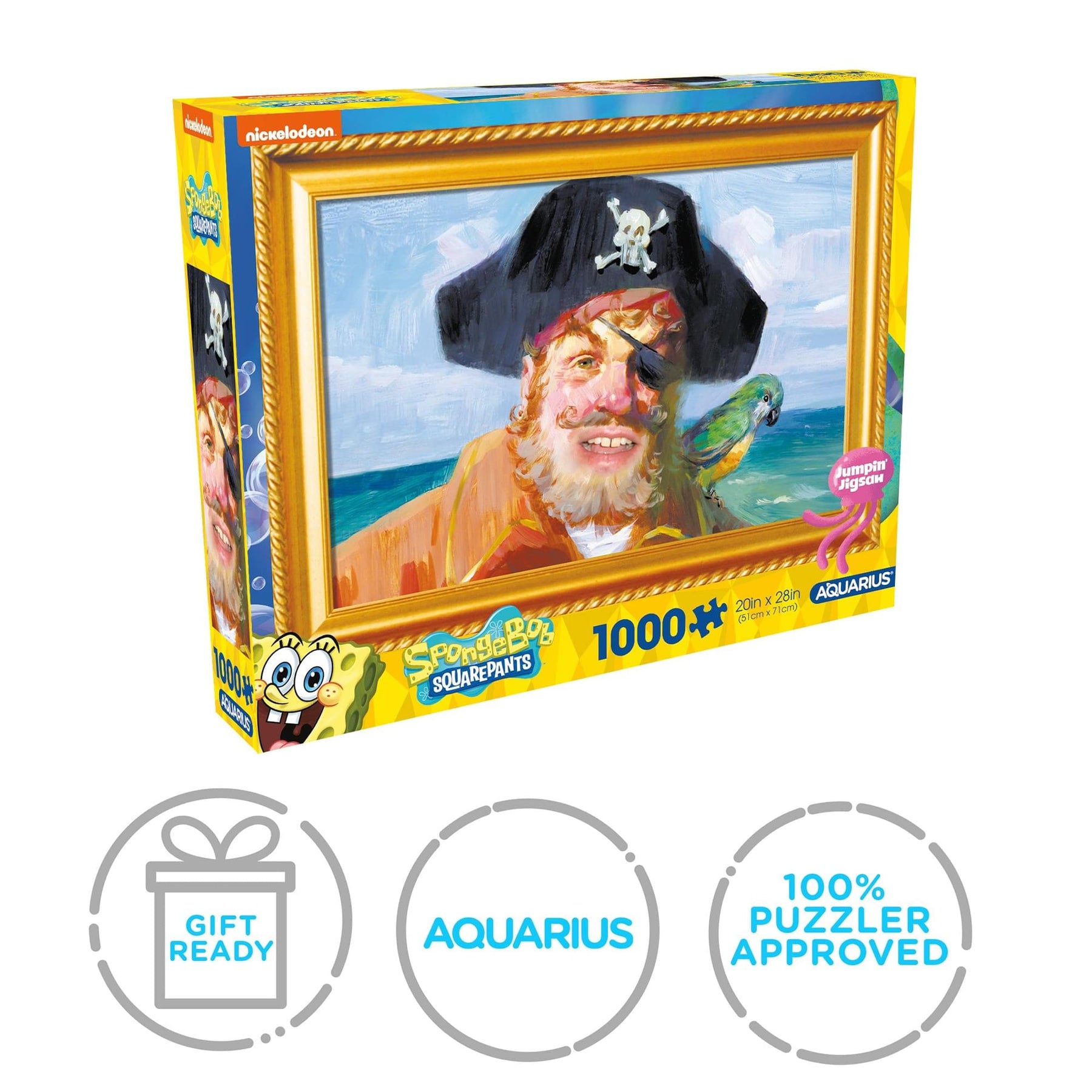 SpongeBob Painty The Pirate 1000 Piece Jigsaw Puzzle