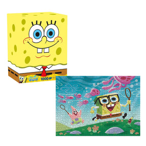 SpongeBob SquarePants Shaped Box 1000 Piece Jigsaw Puzzle