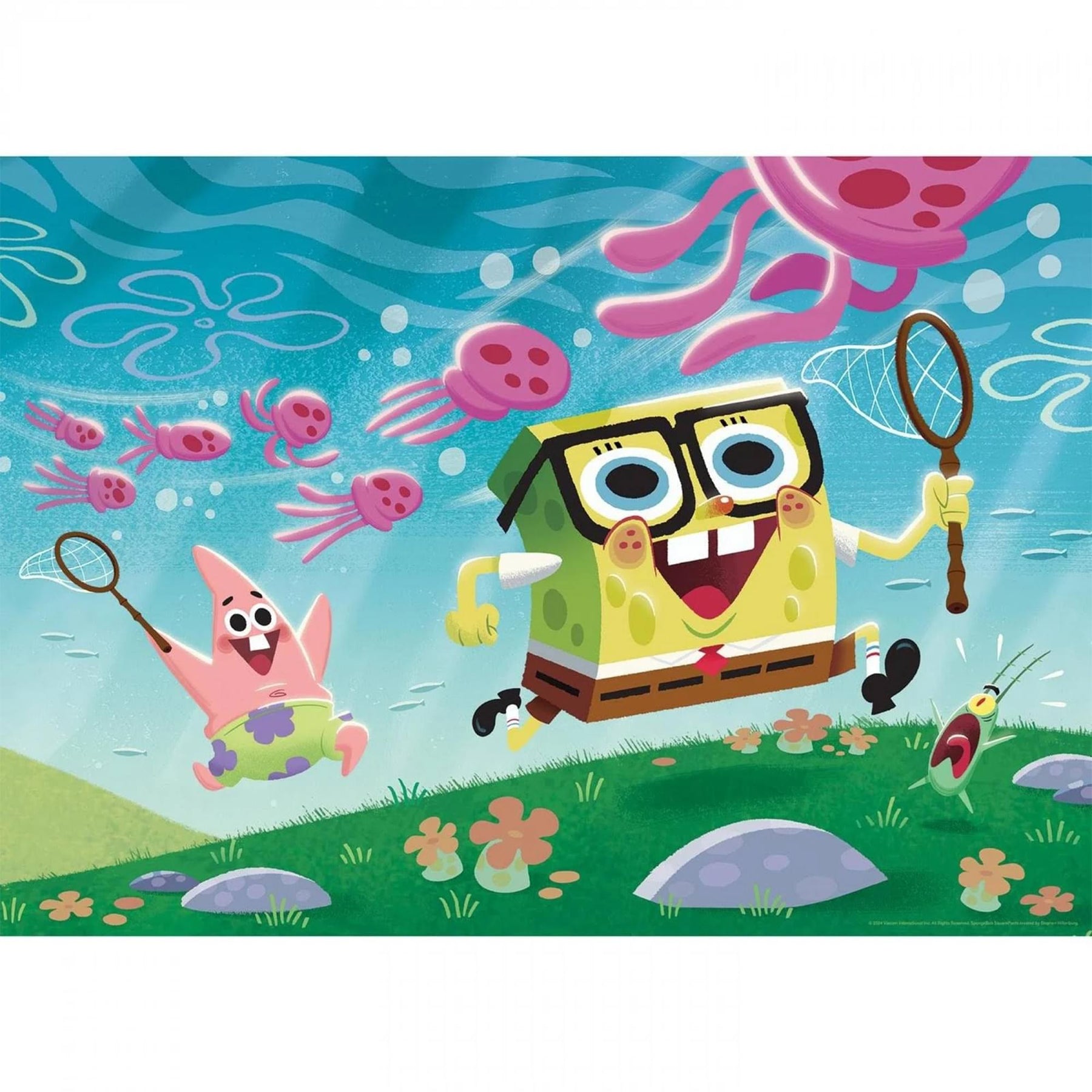 SpongeBob SquarePants Shaped Box 1000 Piece Jigsaw Puzzle