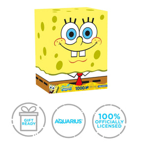 SpongeBob SquarePants Shaped Box 1000 Piece Jigsaw Puzzle