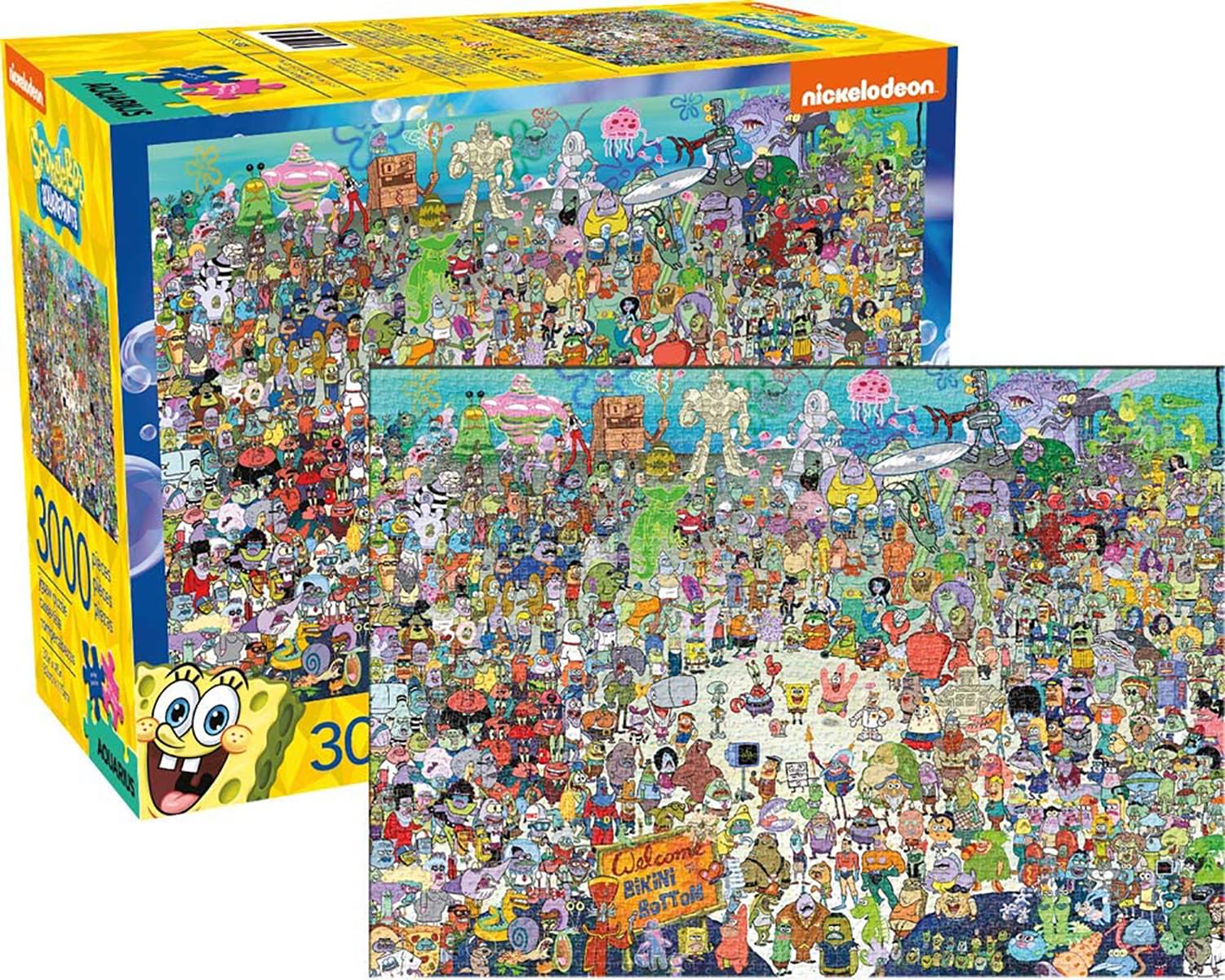 SpongeBob SquarePants 3000 Piece Jigsaw Puzzle