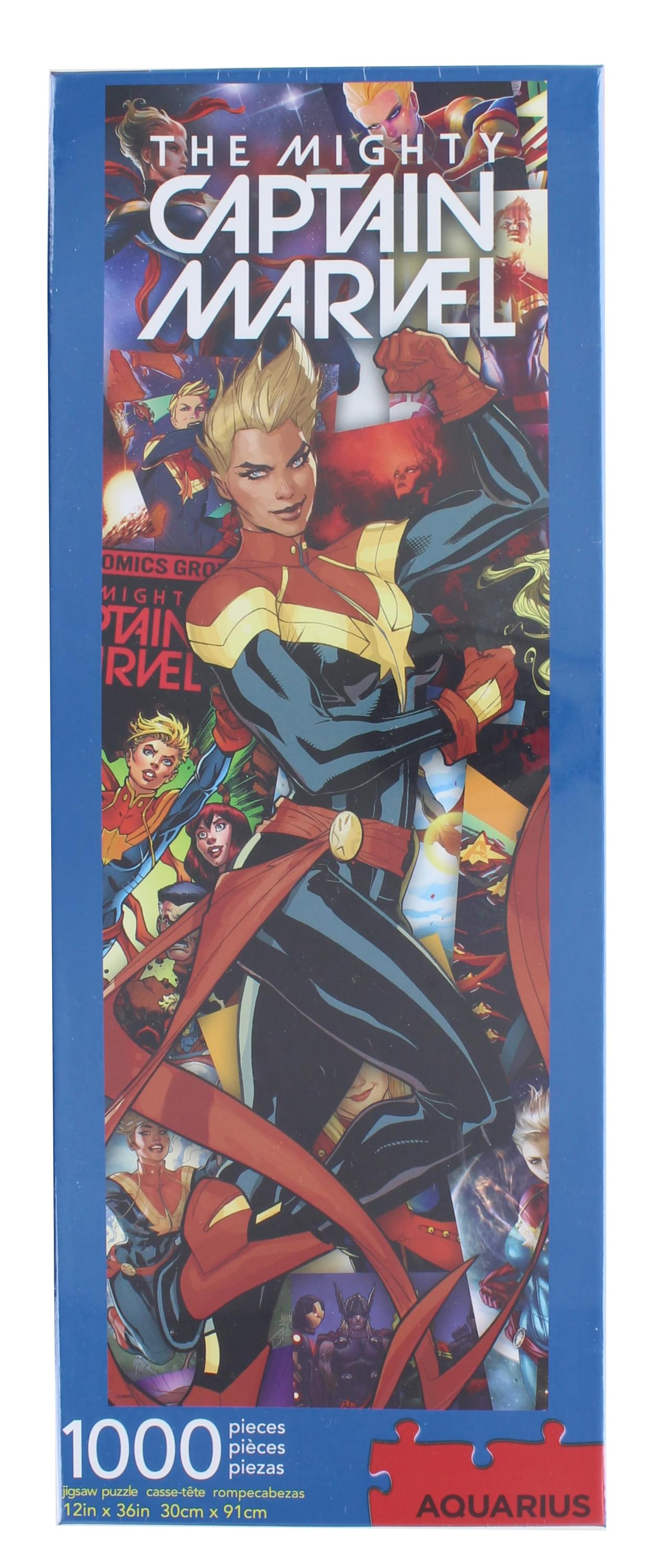 Marvel Captain Marvel Collage 1000 Piece Slim Jigsaw Puzzle