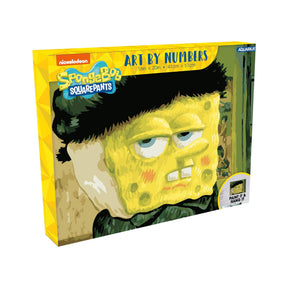 SpongeBob Van Gogh Portrait Art By Numbers Painting Kit