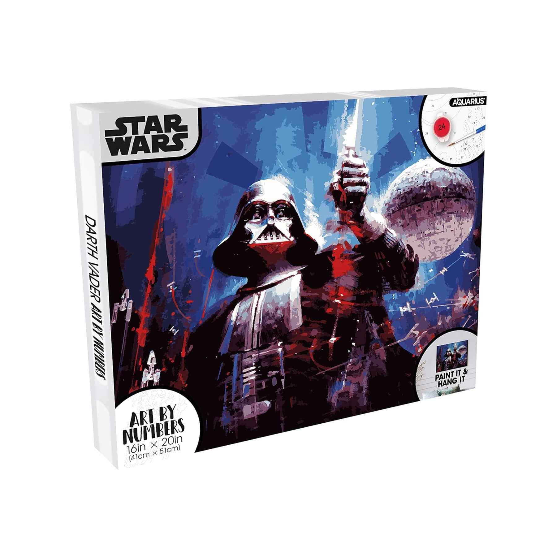 Star Wars Darth Vader Art By Numbers Painting Kit