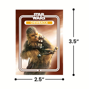 Star Wars Chewbacca 2.5 x 3.5 Inch Flat Magnet