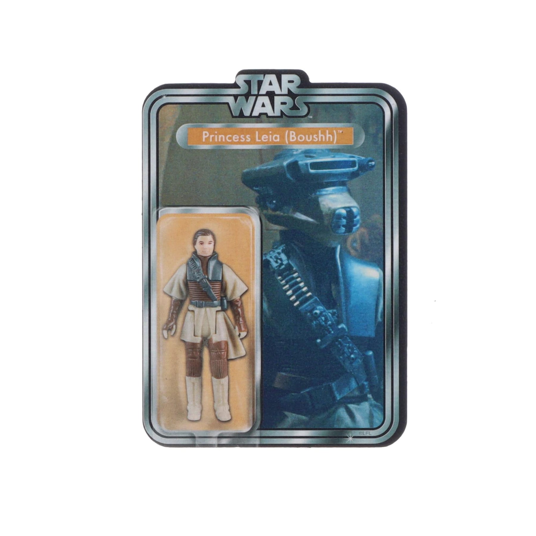 Star Wars Princess Leia Boushh Action Figure Funky Chunky Magnet Toynk Exclusive