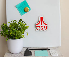 ATARI Japanese Logo Funky Chunky Magnet