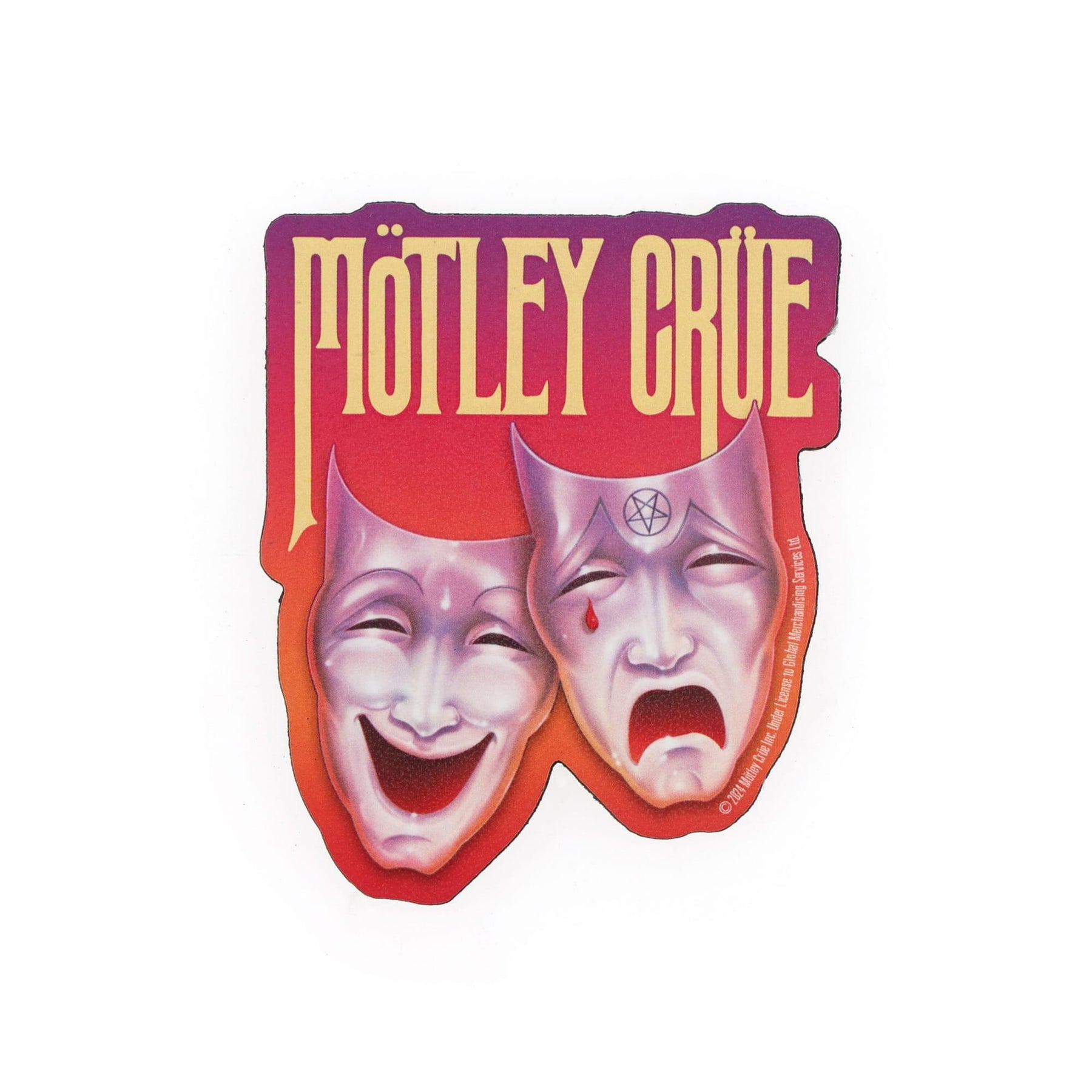 Motley Crue Theater of Pain Funky Chunky Magnet