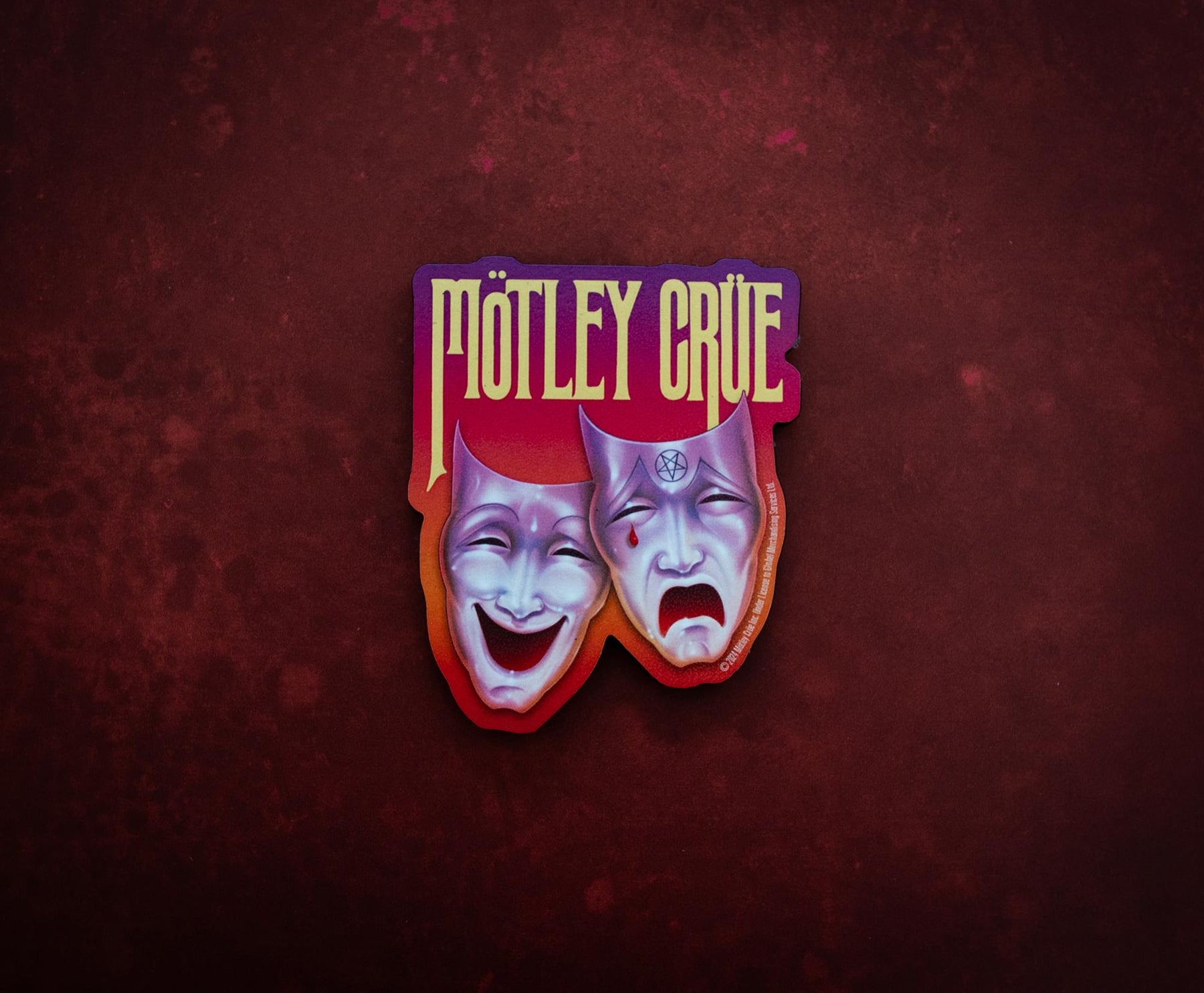 Motley Crue Theater of Pain Funky Chunky Magnet