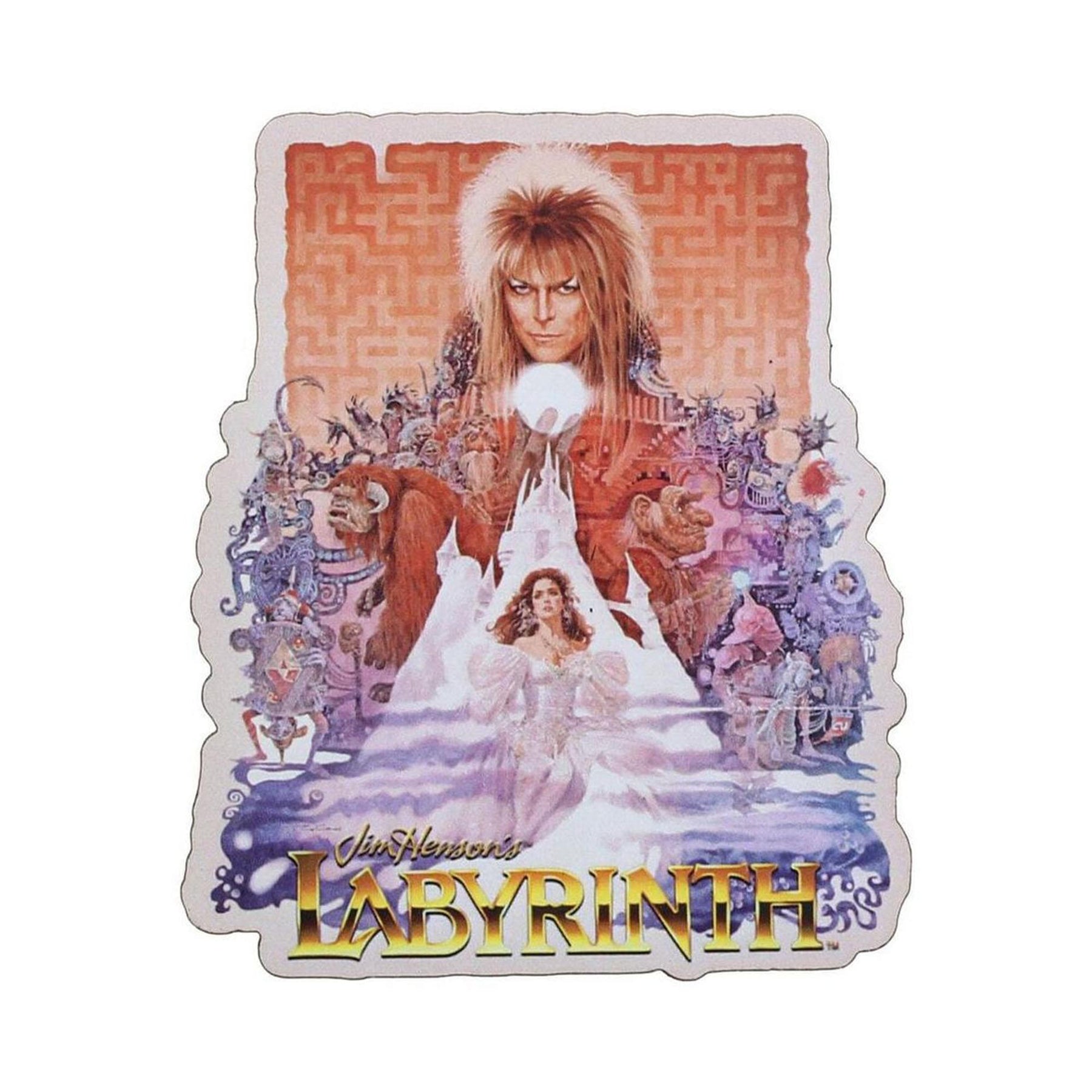 Labyrinth 3" Funky Chunky Magnet: One Sheet