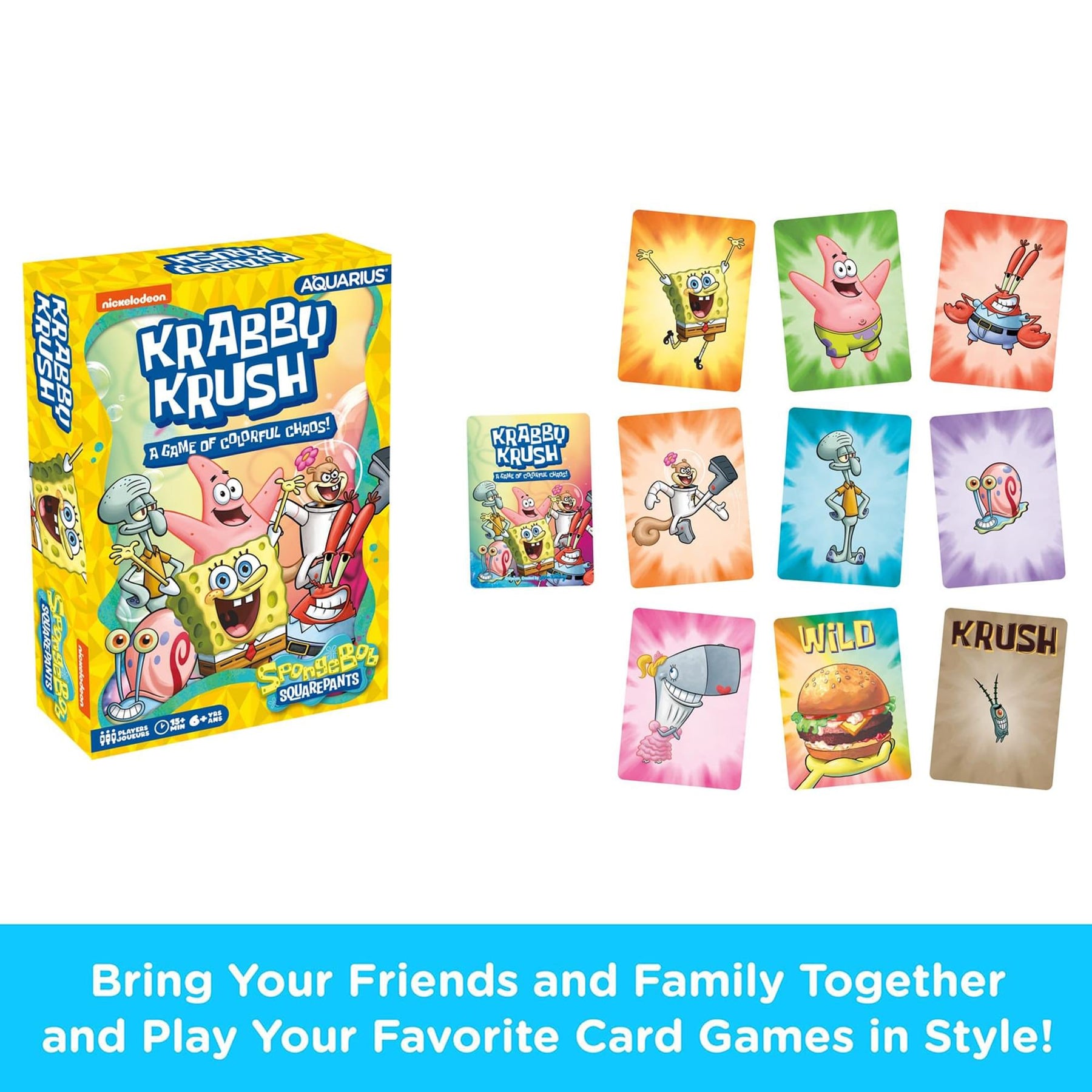 SpongeBob Krabby Krush Card Game