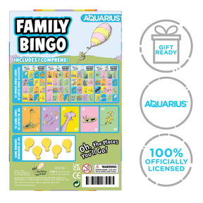 Dr. Seuss Oh, The Places You'll Go! Family Bingo Game