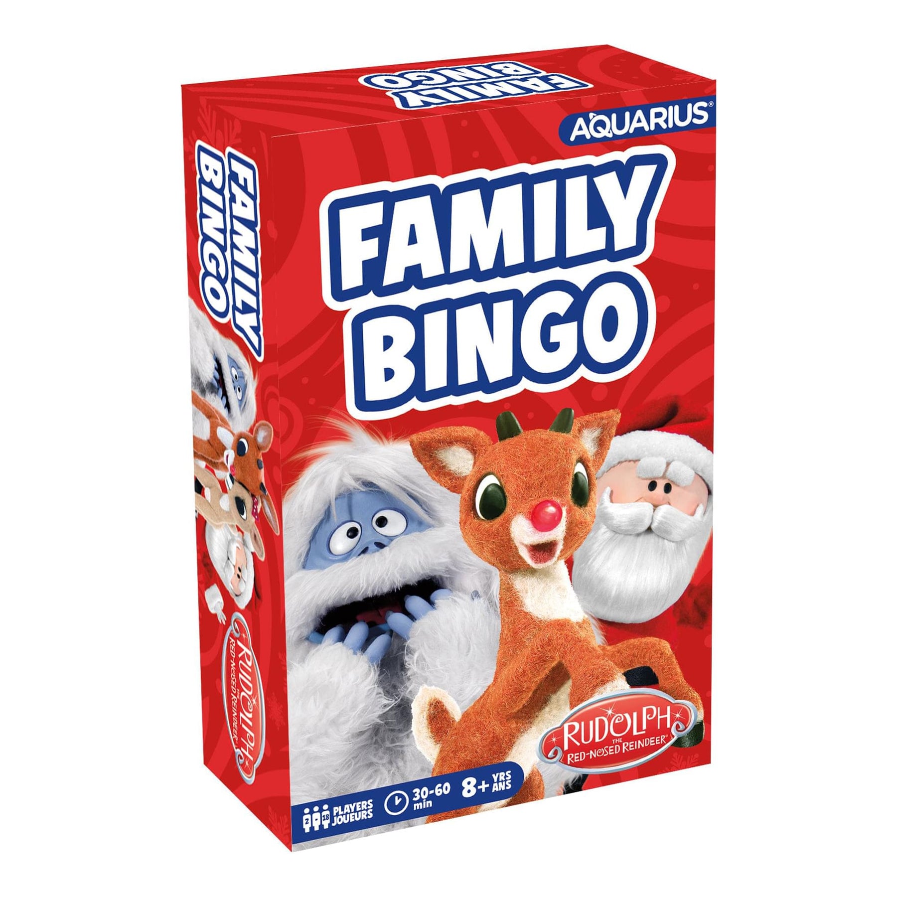 Rudolph the Red-Nosed Reindeer Family Bingo Game