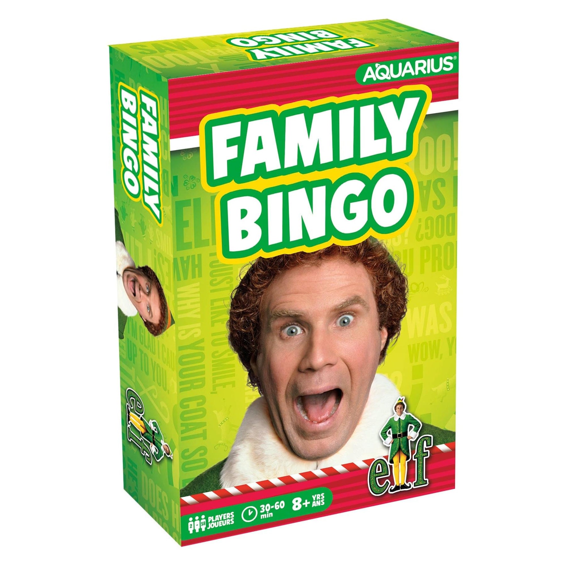 Elf Family Bingo Game