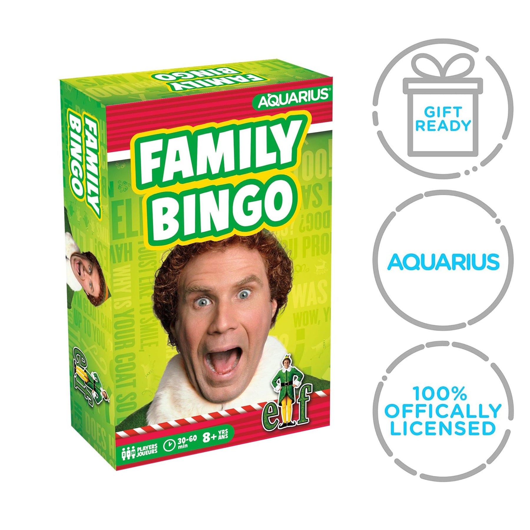 Elf Family Bingo Game