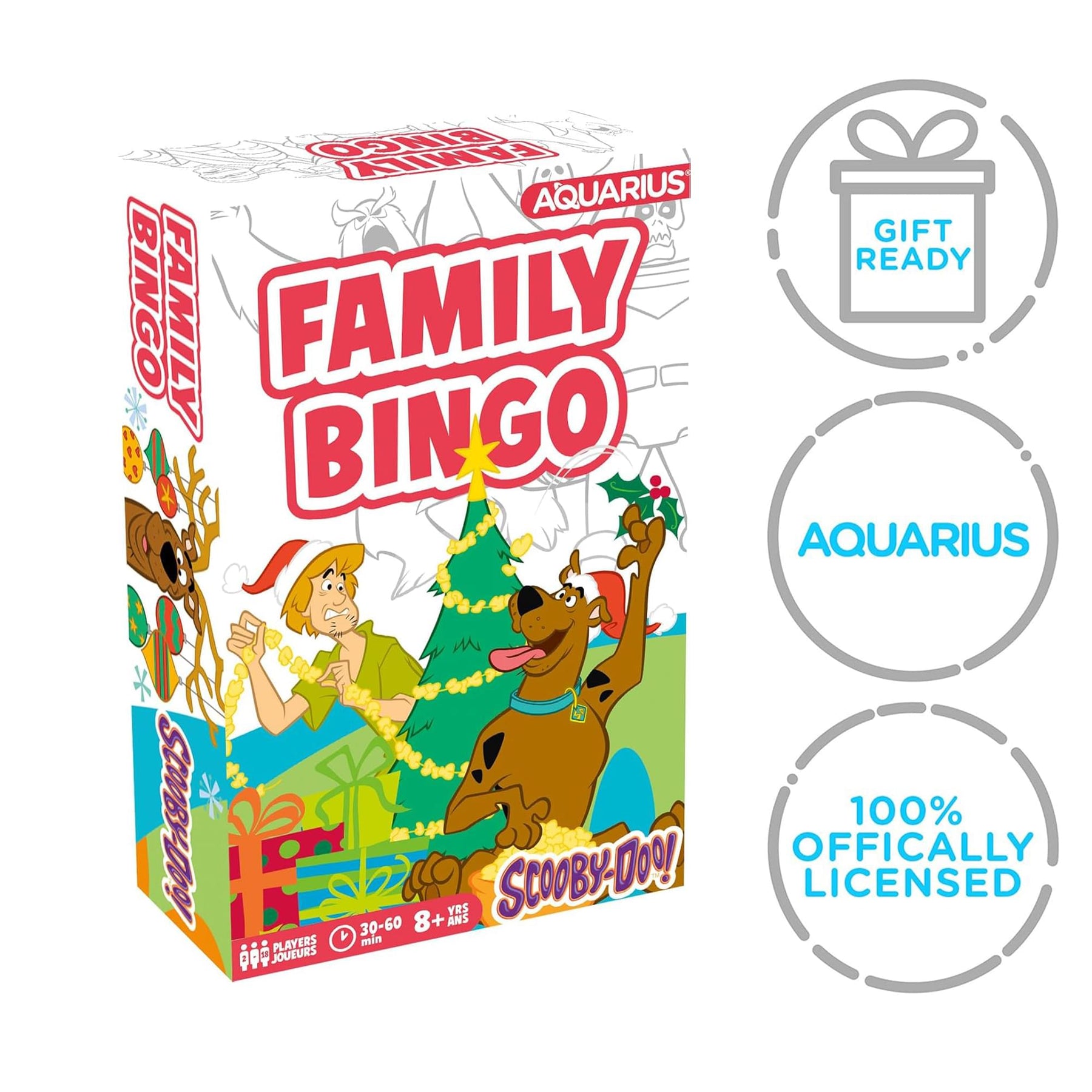 Scooby-Doo! Christmas Family Bingo Game