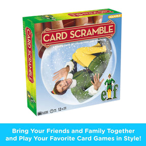 Elf Card Scramble Board Game