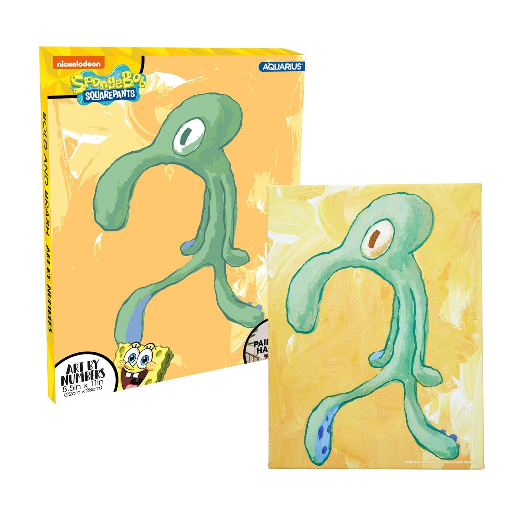 SpongeBob Bold and Brash Art By Numbers Painting Kit