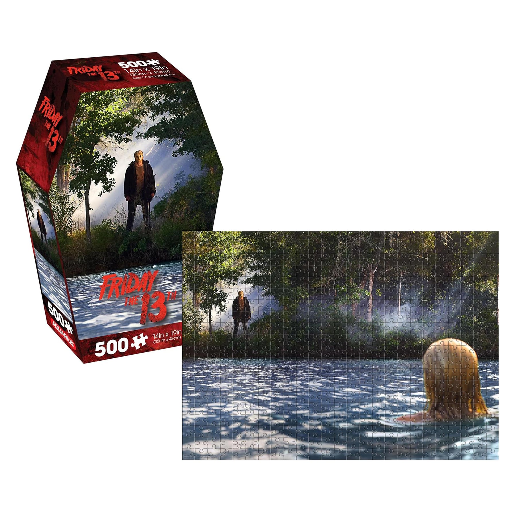 Friday The 13th Coffin Box 500 Piece Jigsaw Puzzle