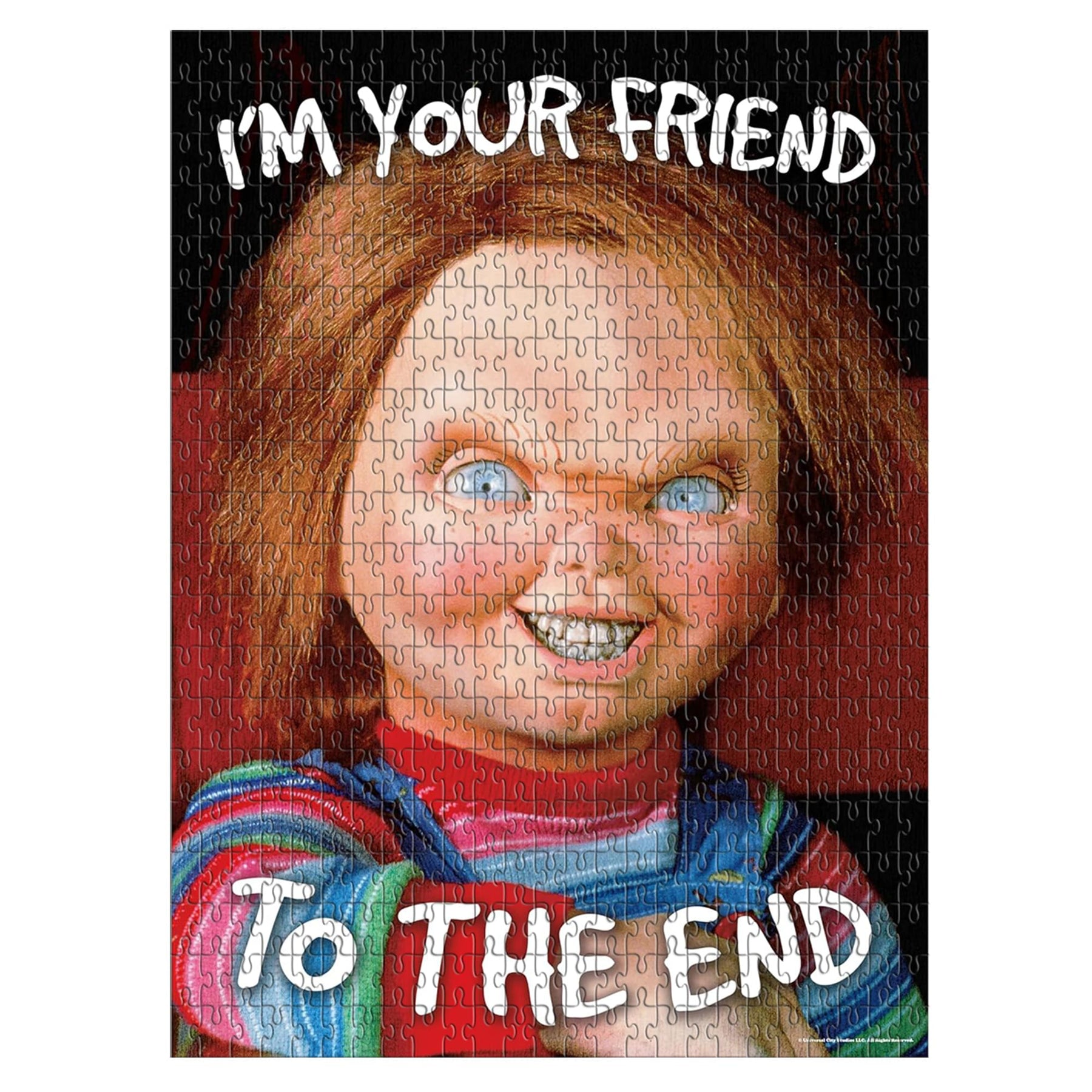 Child's Play Chucky Coffin Box 500 Piece Jigsaw Puzzle