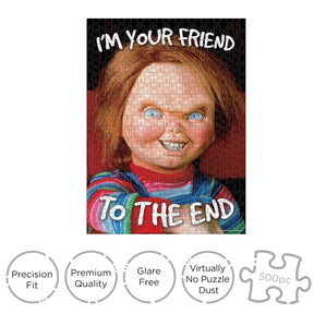 Child's Play Chucky Coffin Box 500 Piece Jigsaw Puzzle