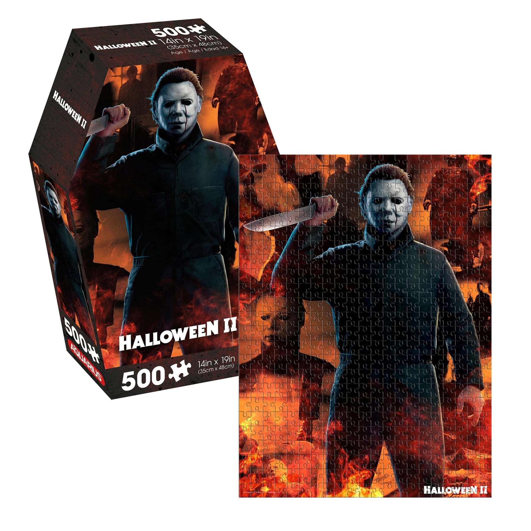 Halloween II Coffin Box 500 Piece Jigsaw Puzzle