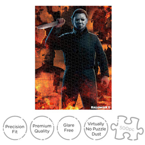 Halloween II Coffin Box 500 Piece Jigsaw Puzzle