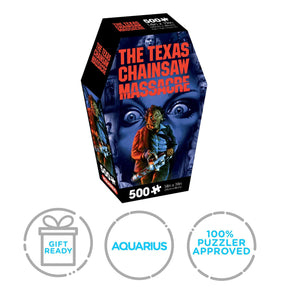 The Texas Chainsaw Massacre Coffin Box 500 Piece Jigsaw Puzzle