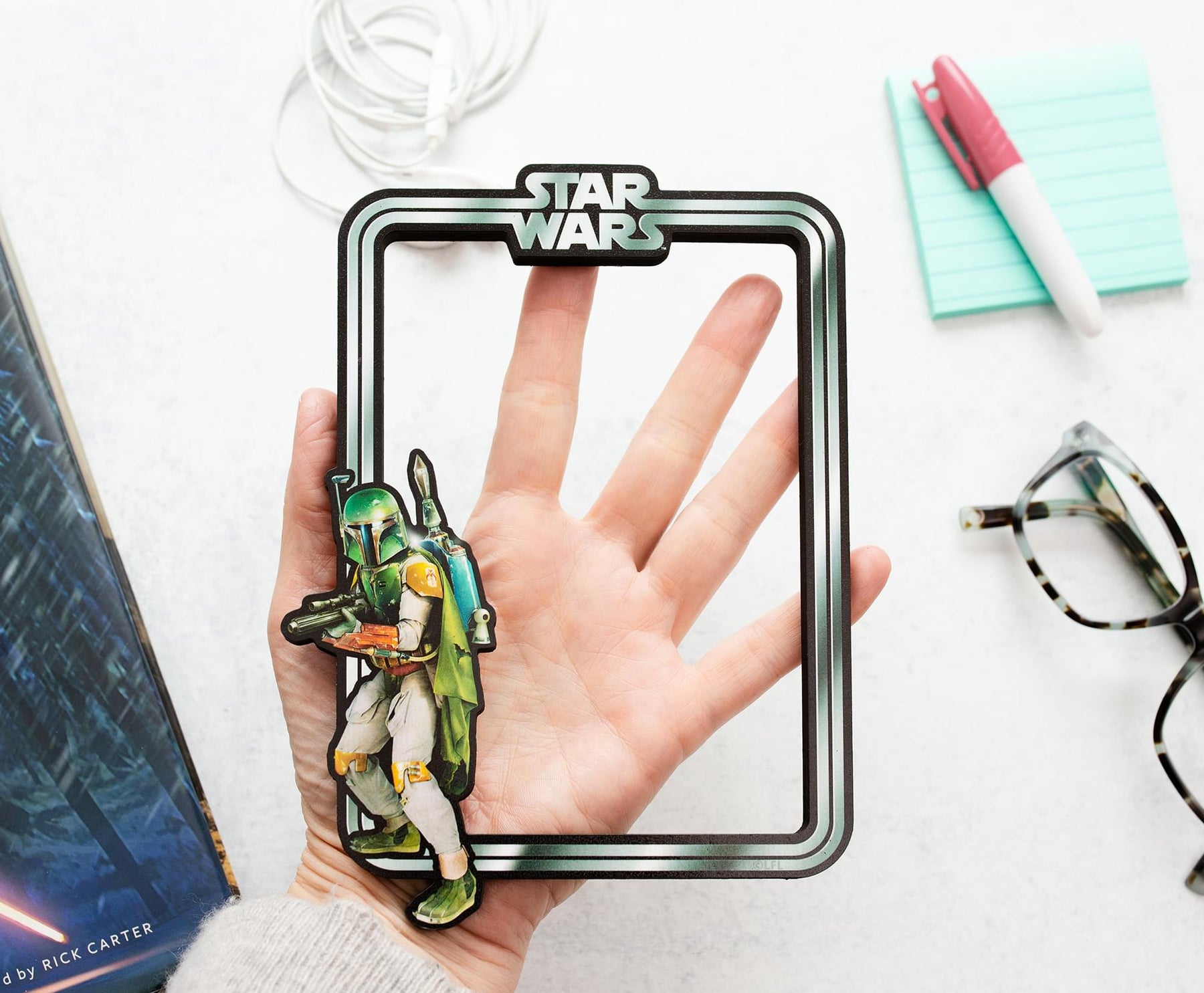 Star Wars Boba Fett MEGA Funky Chunky Magnet Frame | Toynk Exclusive