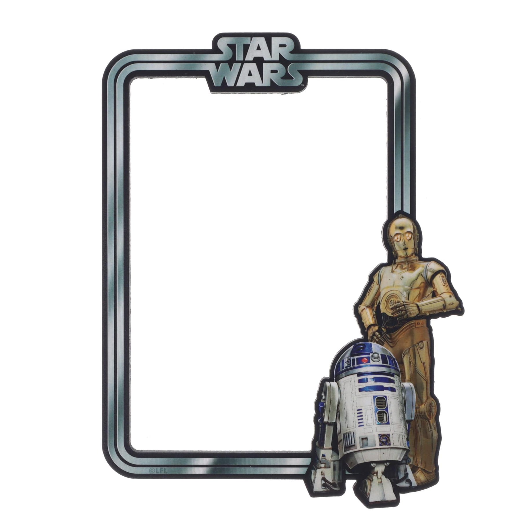 Star Wars C-3PO and R2-D2 MEGA Funky Chunky Magnet Frame | Toynk Exclusive