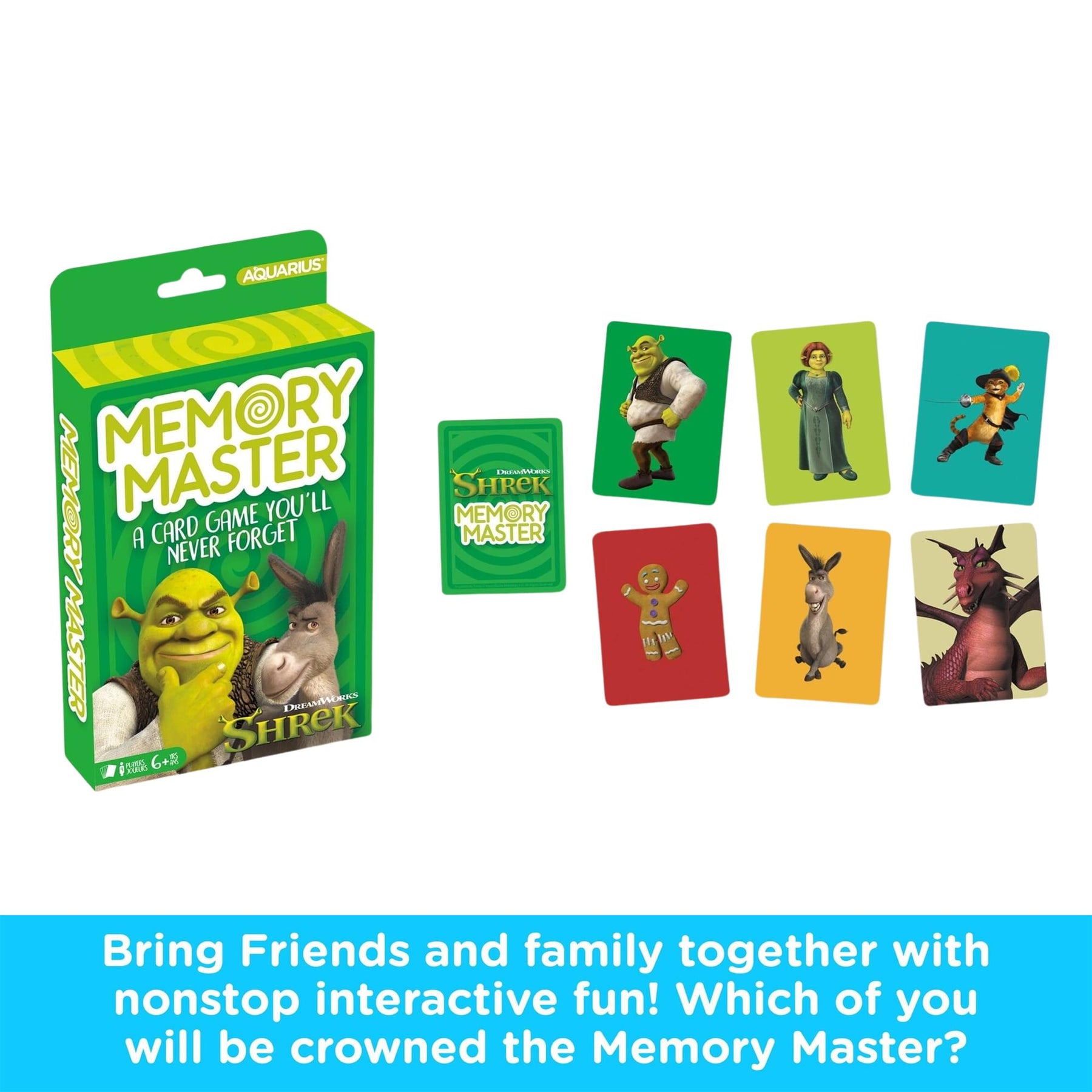 Shrek Memory Master Card Game