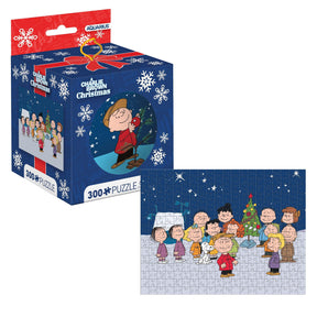 Peanuts A Charlie Brown Christmas Tin Globe 300 Piece Jigsaw Puzzle