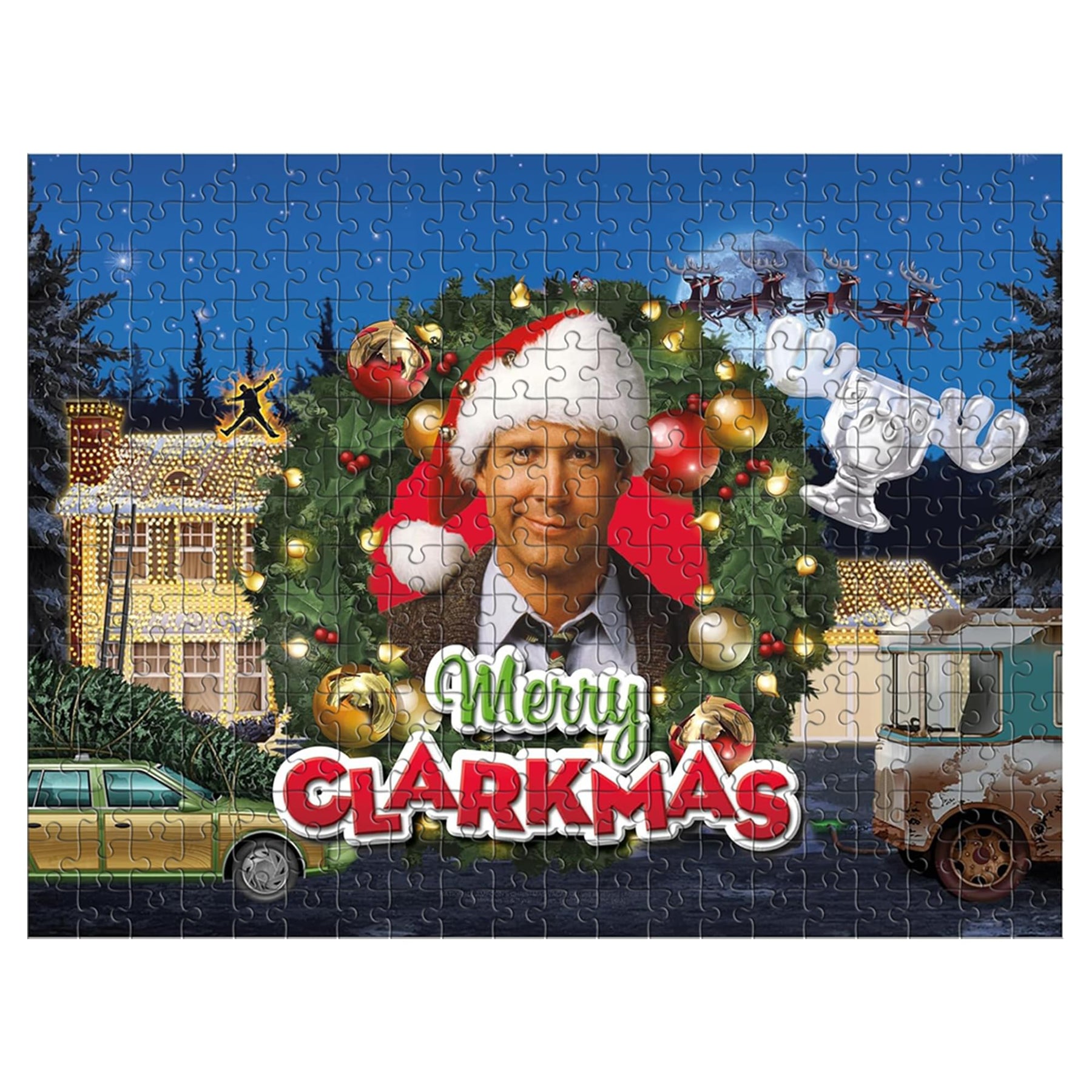 National Lampoon's Christmas Vacation Tin Globe 300 Piece Jigsaw Puzzle