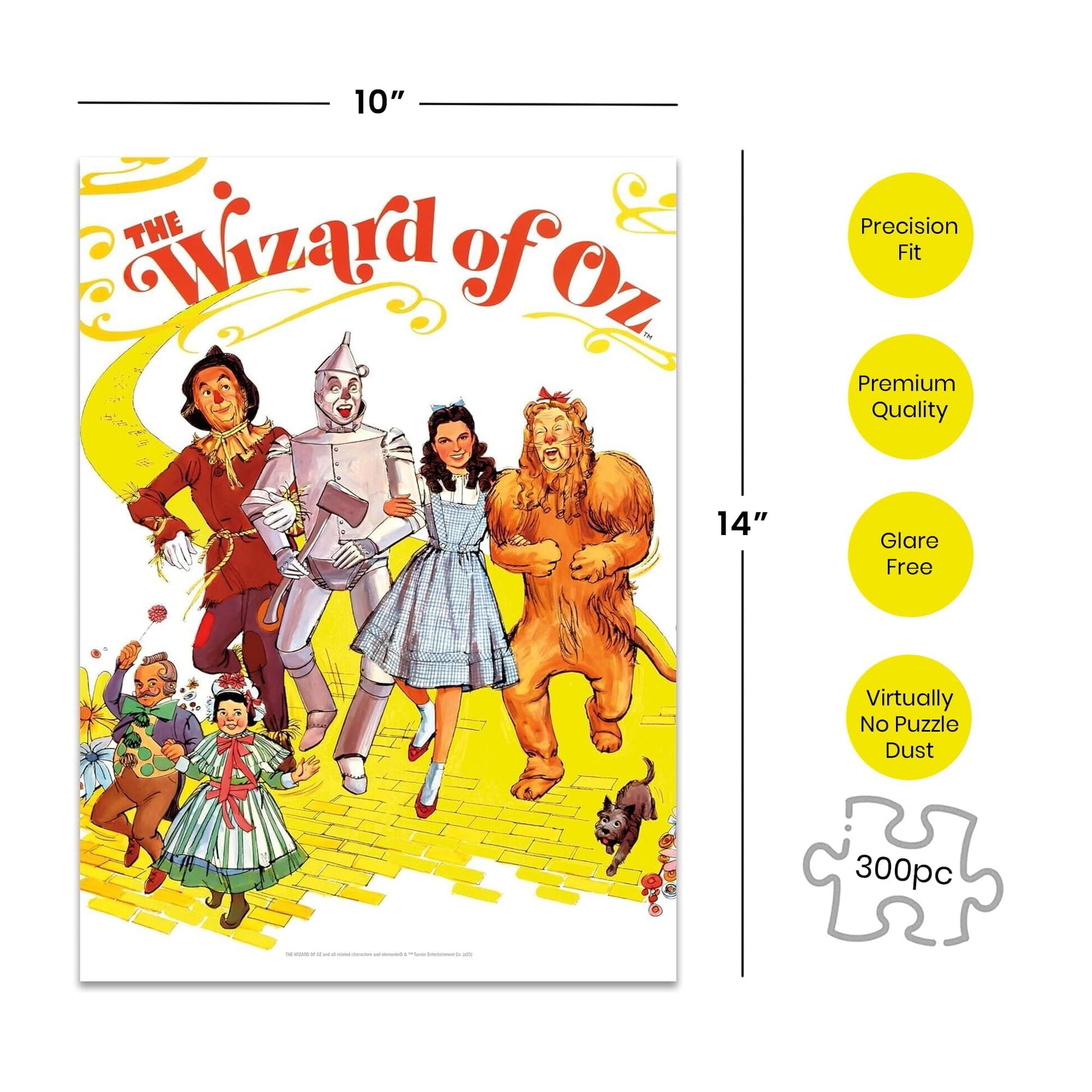 The Wizard of Oz 300 Piece VHS Jigsaw Puzzle