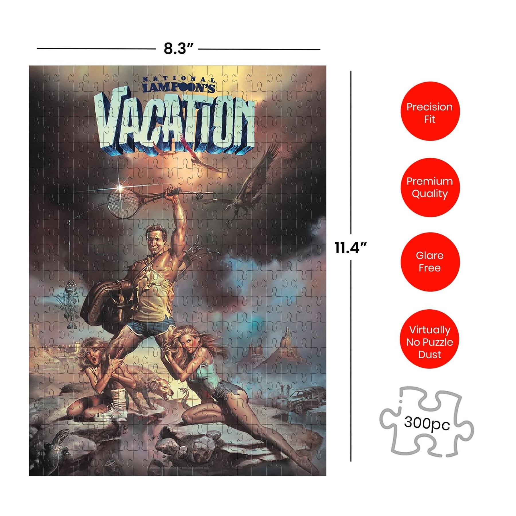 National Lampoon's Vacation 300 Piece VHS Jigsaw Puzzle