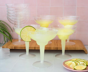 Plastic Margarita Glasses 12 oz 10 Count