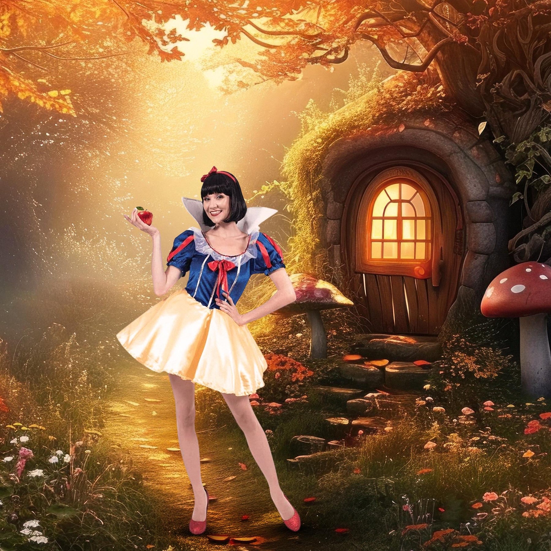 Snow White Adult Costume Small