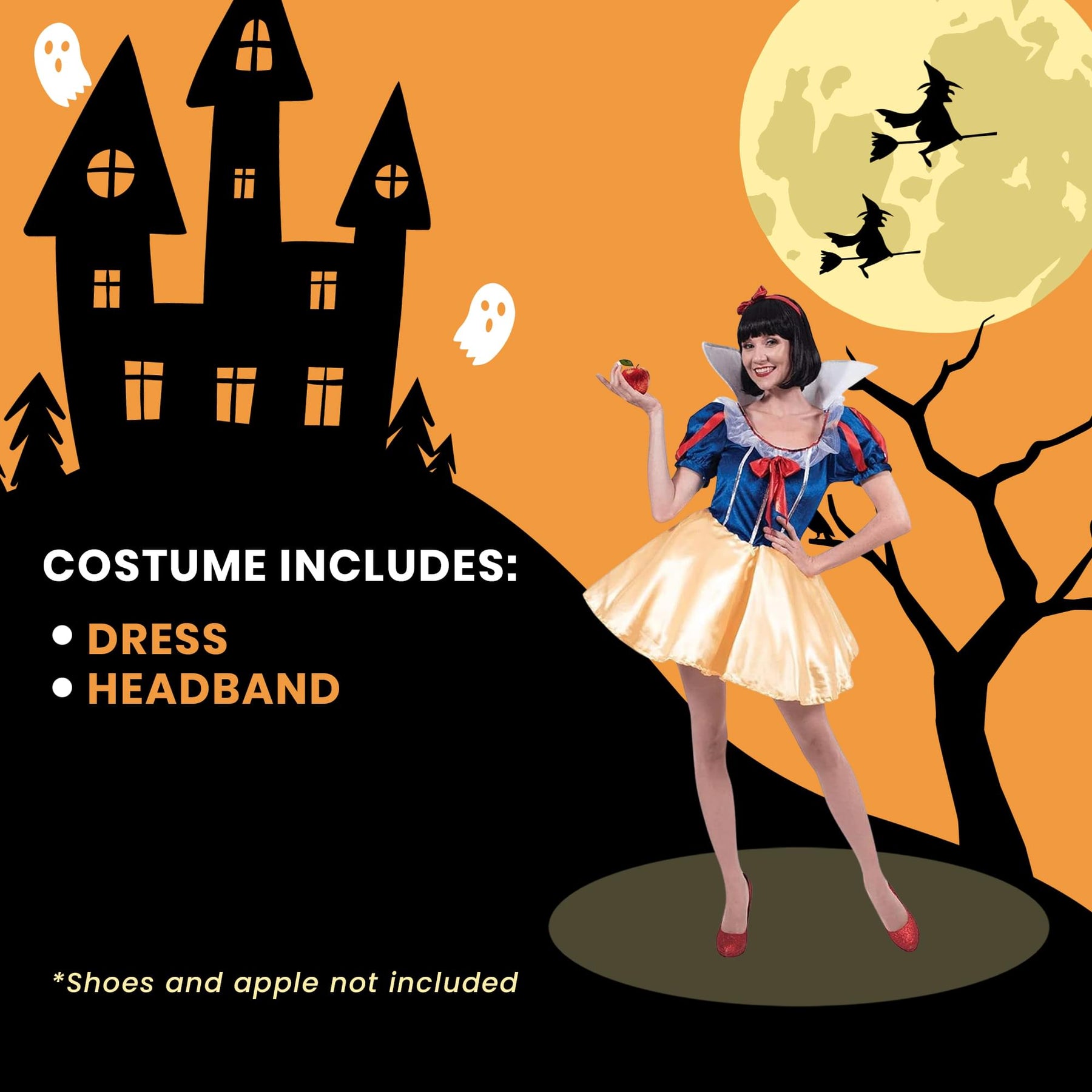 Snow White Adult Costume Small