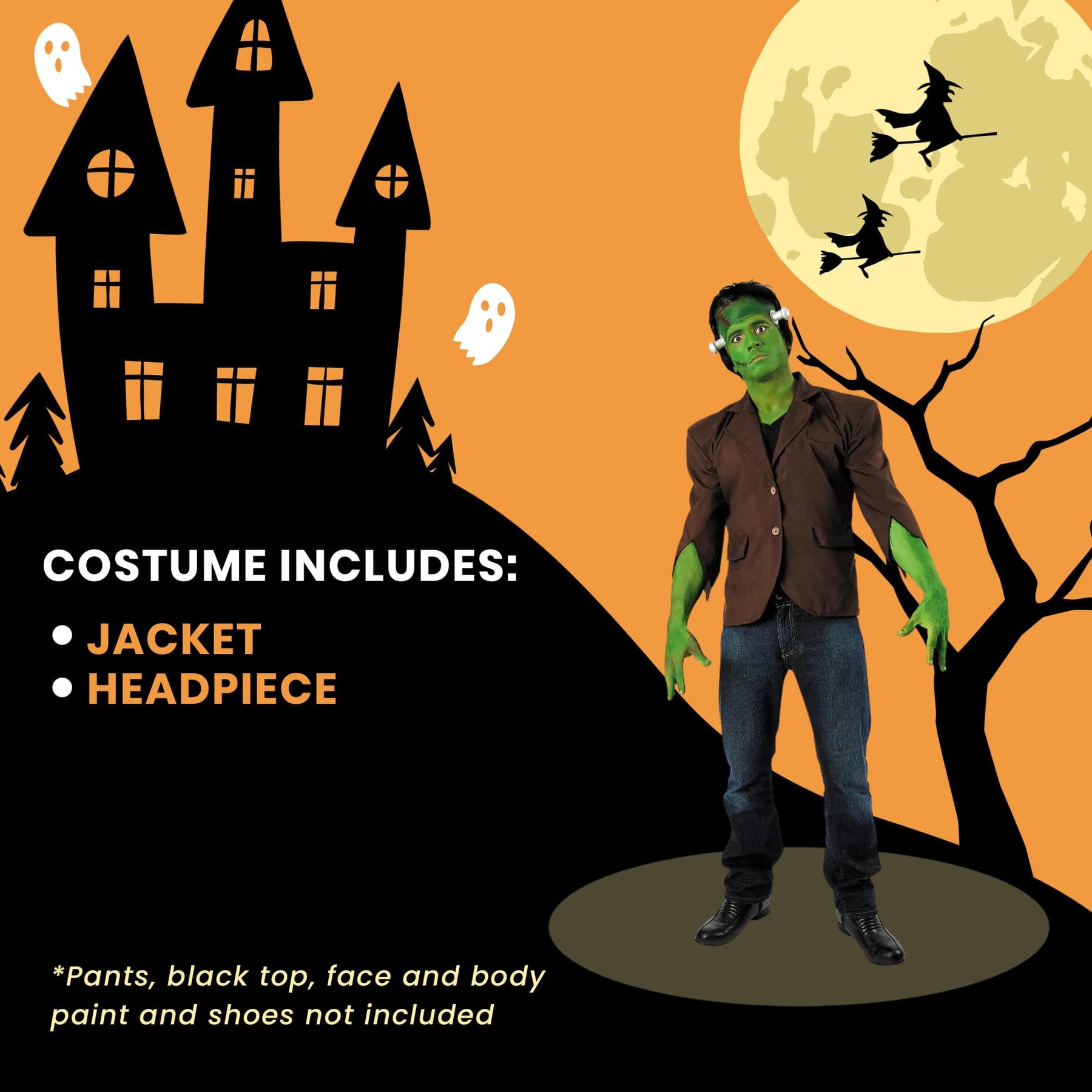 Frankenstein Adult Costume Extra Large