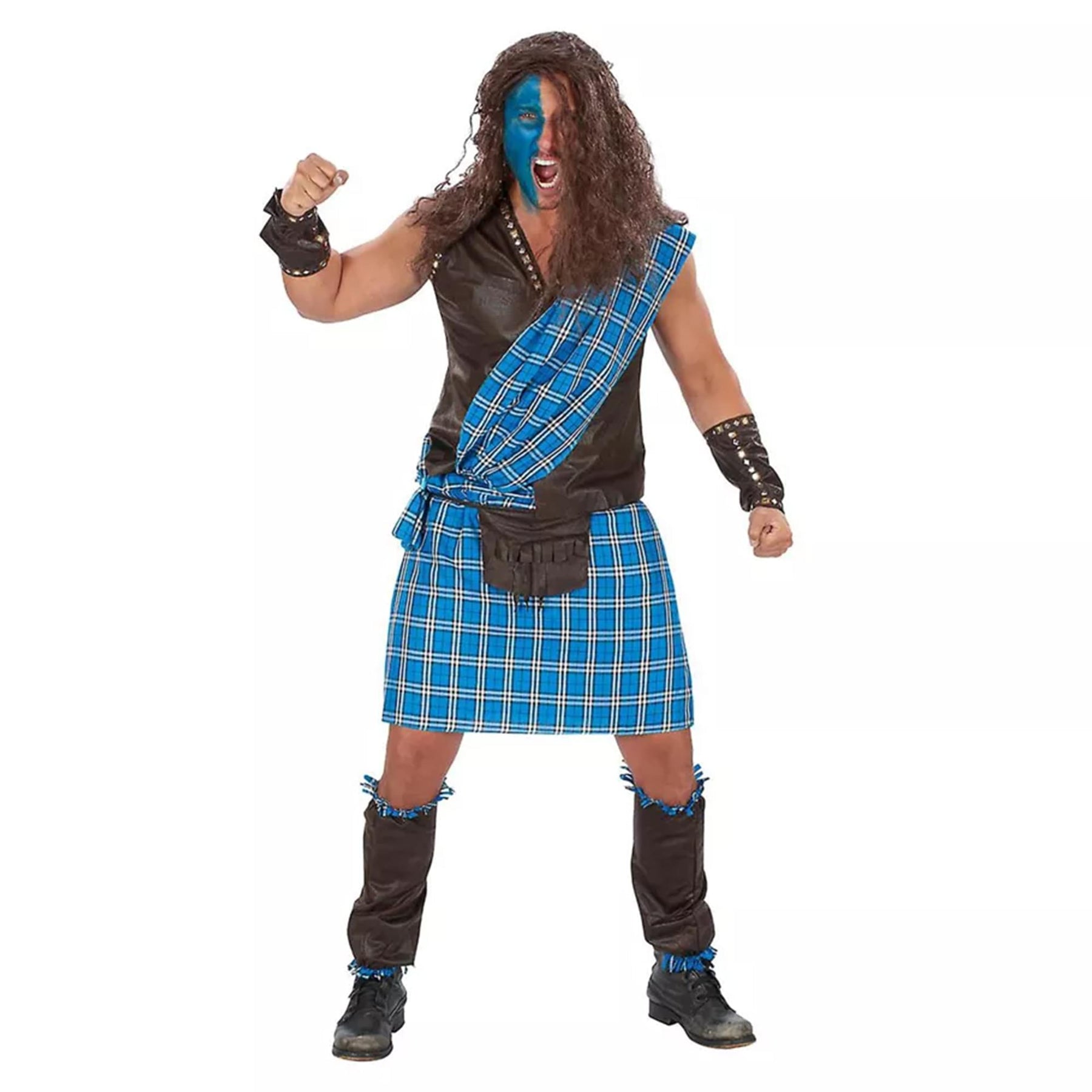 Scottish Warrior Adult Costume One Size