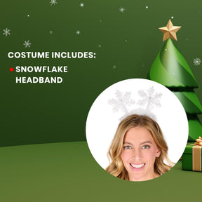 Snowflake Adult Costume Headband