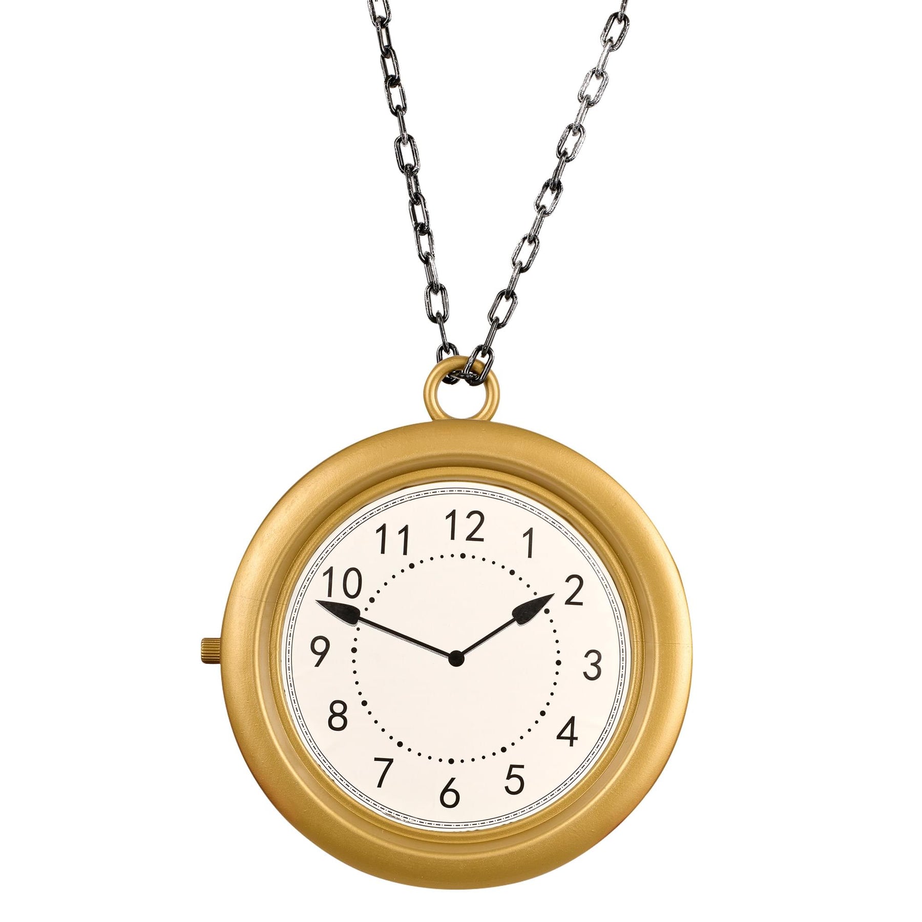 Oversized Rapper's Clock Adult Costume Necklace