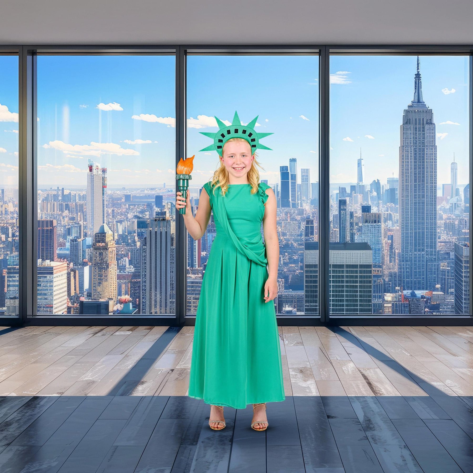 Statue of Liberty Child Costume